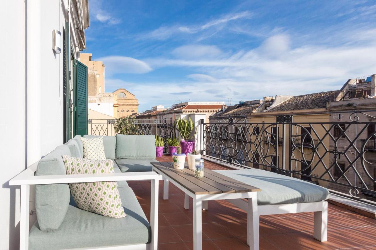 شقة Terrazza Massimo باليرمو المظهر الخارجي الصورة